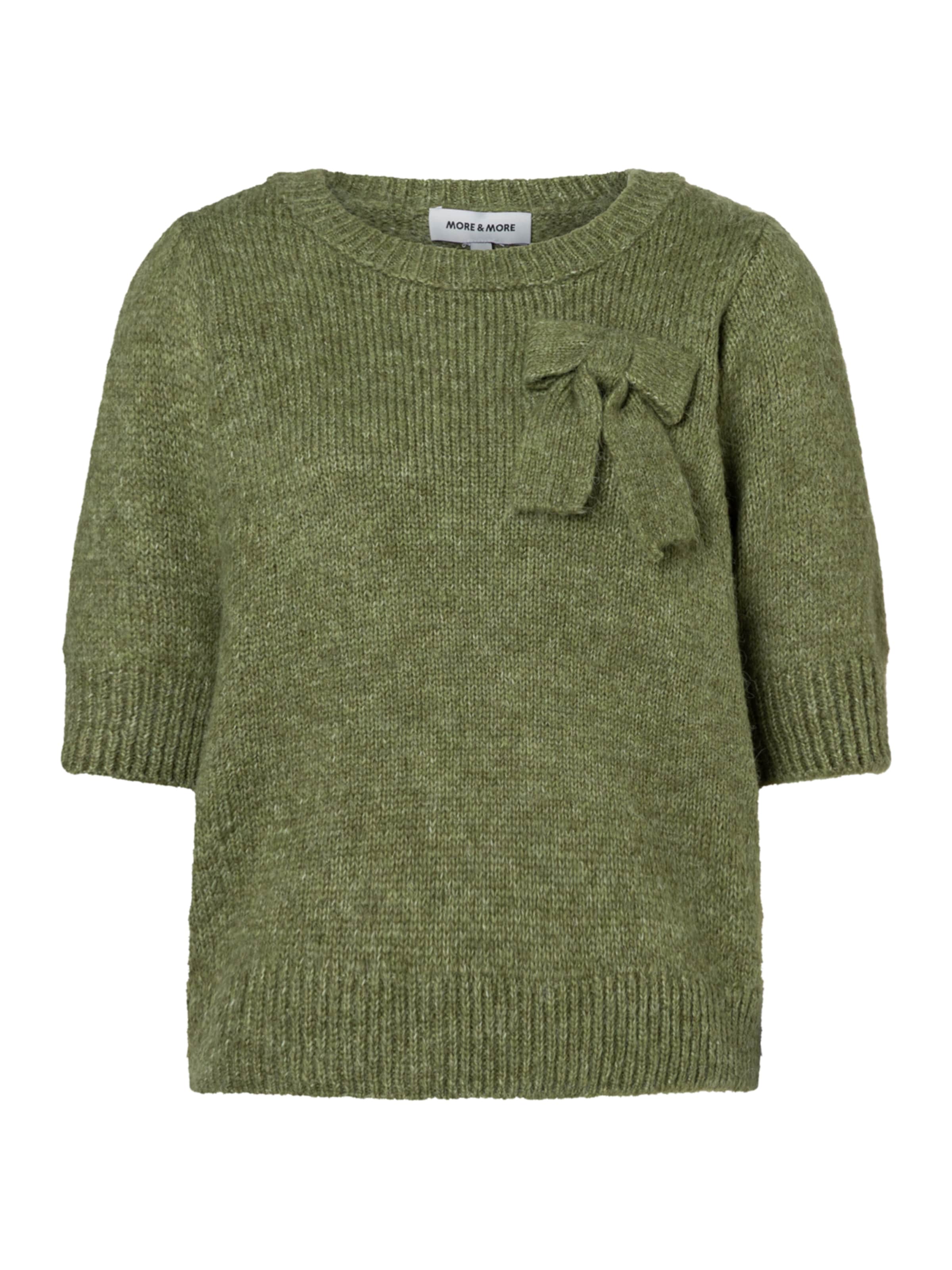 MORE & MORE Sweater in Green: front