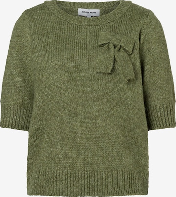 MORE & MORE Sweater in Green: front