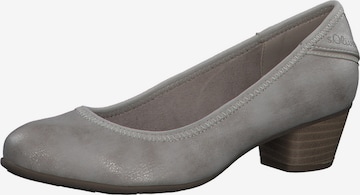 s.Oliver - Zapatos con plataforma en gris: frente