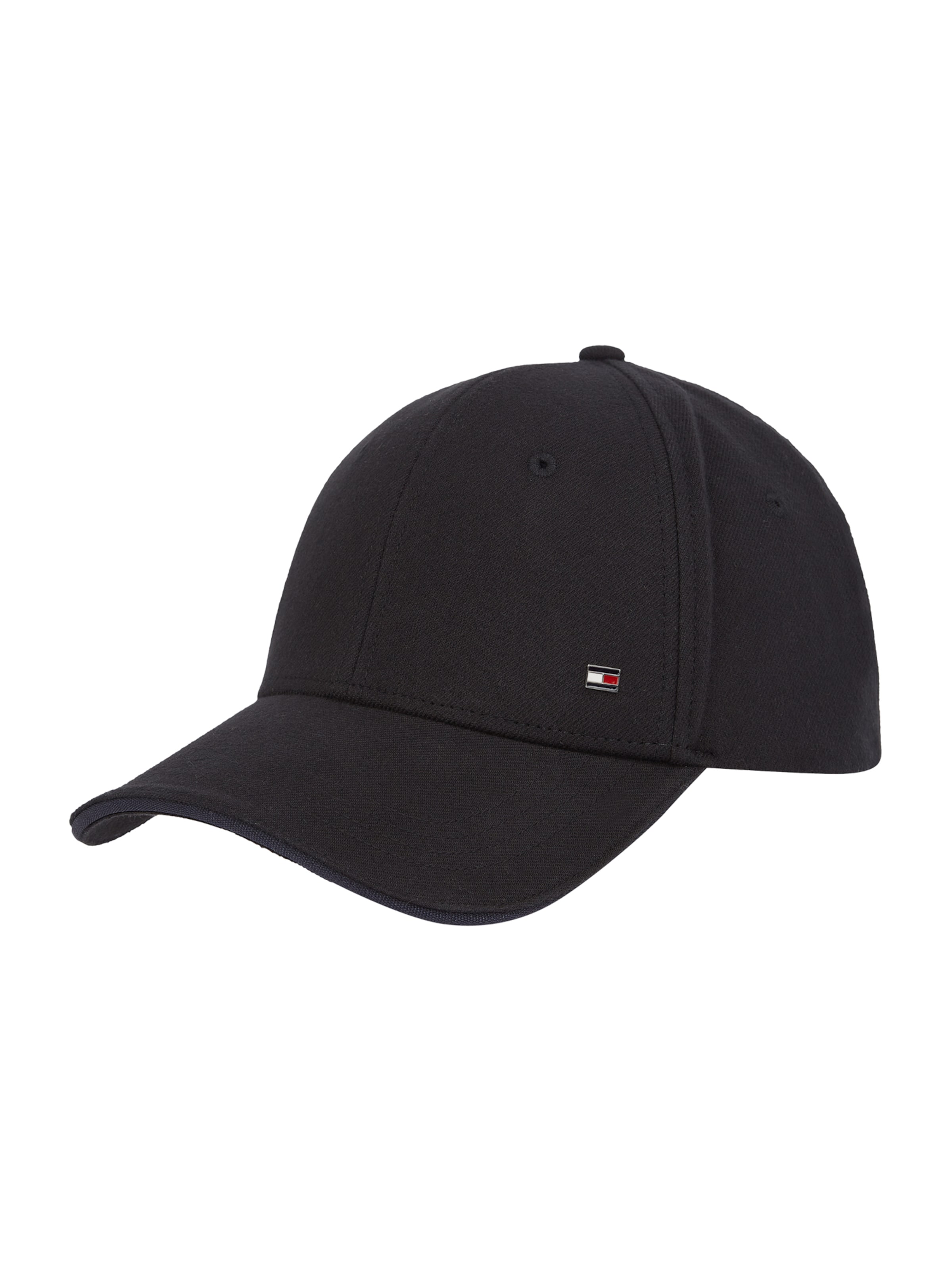 TOMMY HILFIGER Cap in Black: front