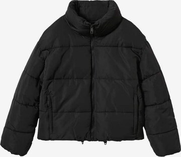 MANGO TEEN Jacke 'Charlie' in Schwarz: predná strana