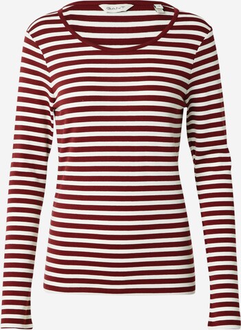 GANT - Camiseta en rojo: frente