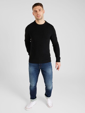 Casual Friday Sweater 'Karl' in Black