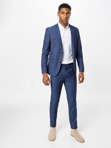 Lindbergh Slim fit Suit in Blue: front