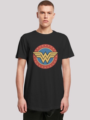 F4NT4STIC T-Shirt 'DC Comics Wonder Woman' in Schwarz: Vorderseite