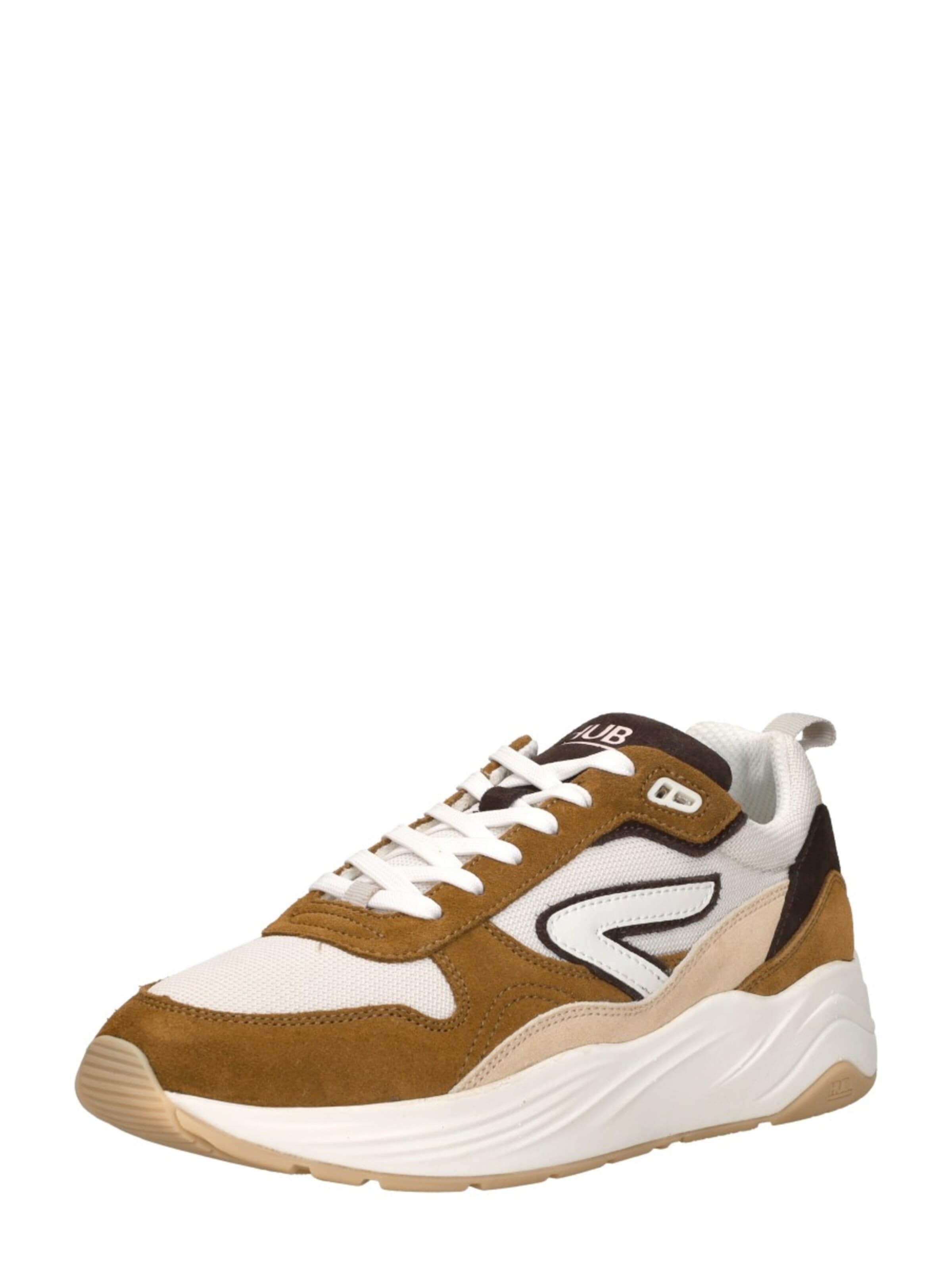 Baskets basses 'Glide' HUB en marron