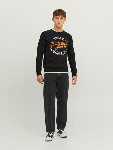 JACK & JONES Sweatshirt in Schwarz