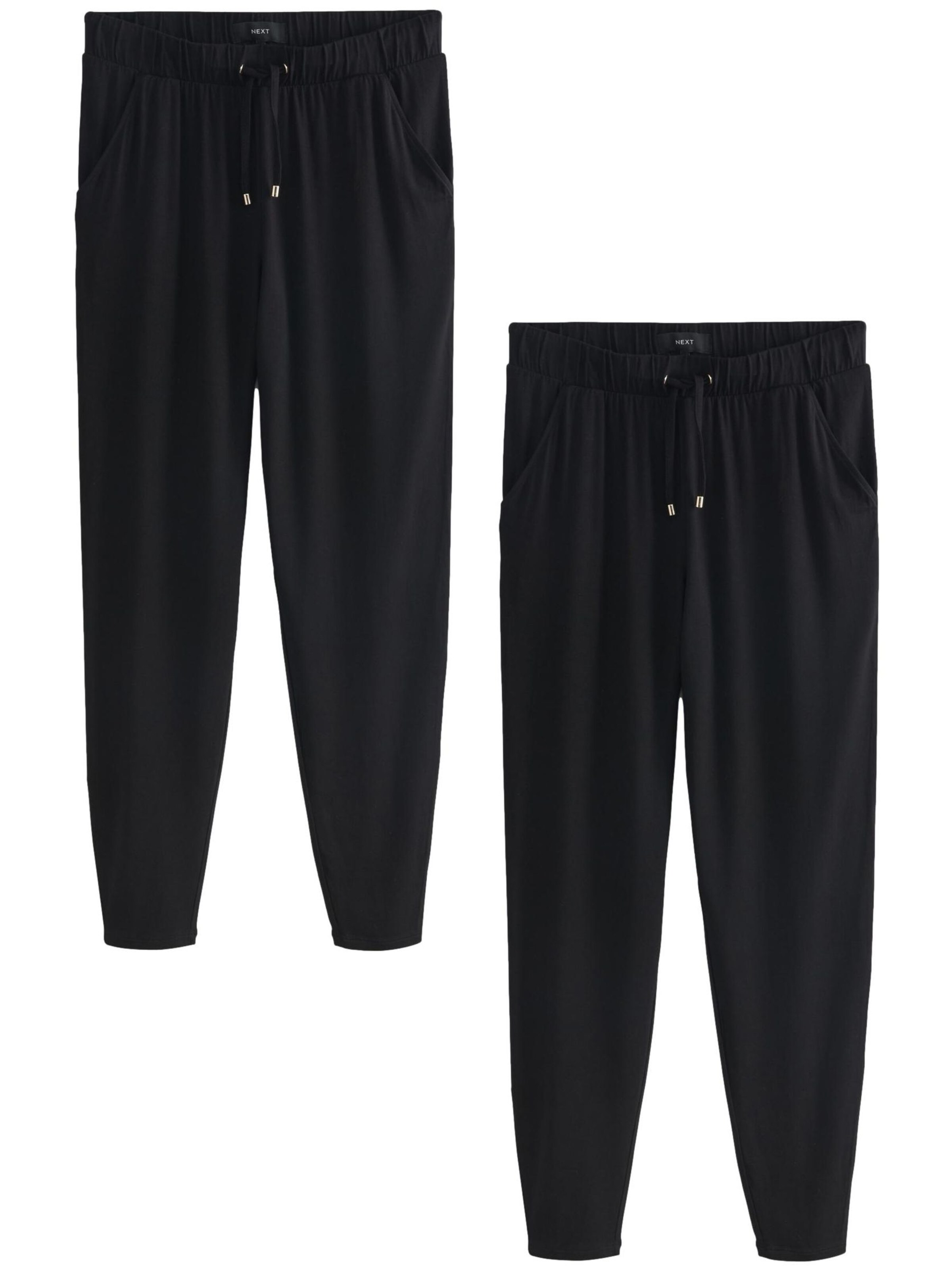 Next Püksid, värv must: eest vaates