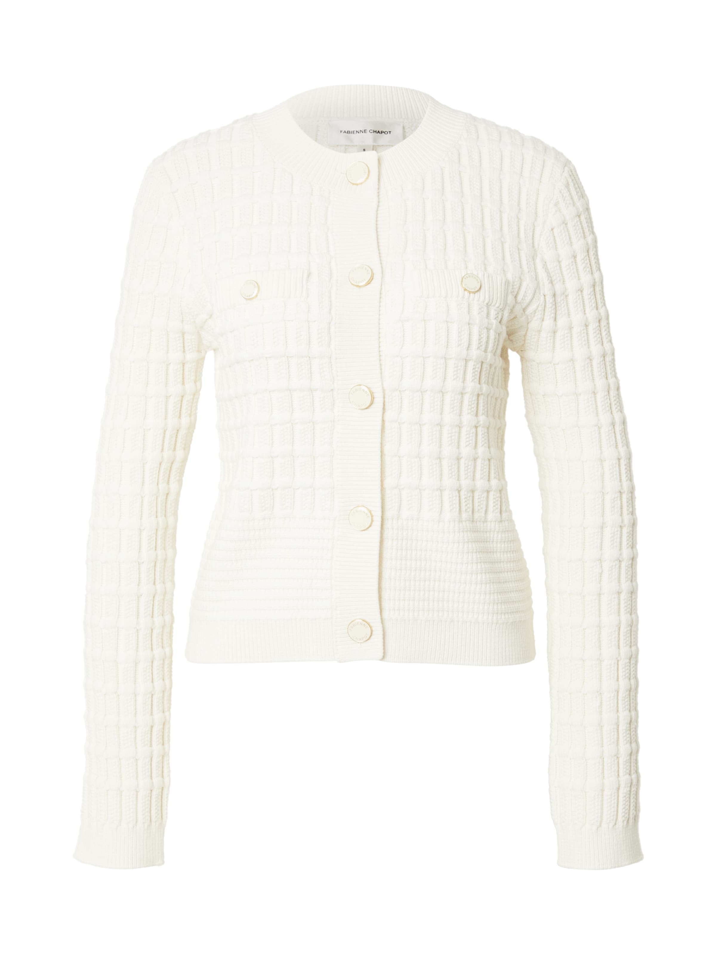 Fabienne Chapot Strickjacke 'Chin' in Beige: Vorderseite