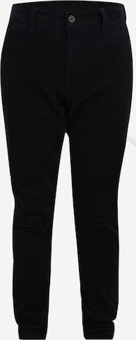 Pantalon chino Lindbergh en bleu : devant