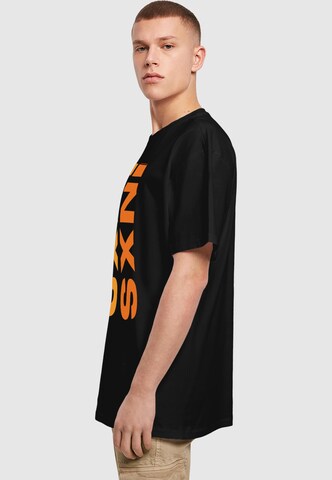 Merchcode Shirt 'INXS - Remix Art' in Black