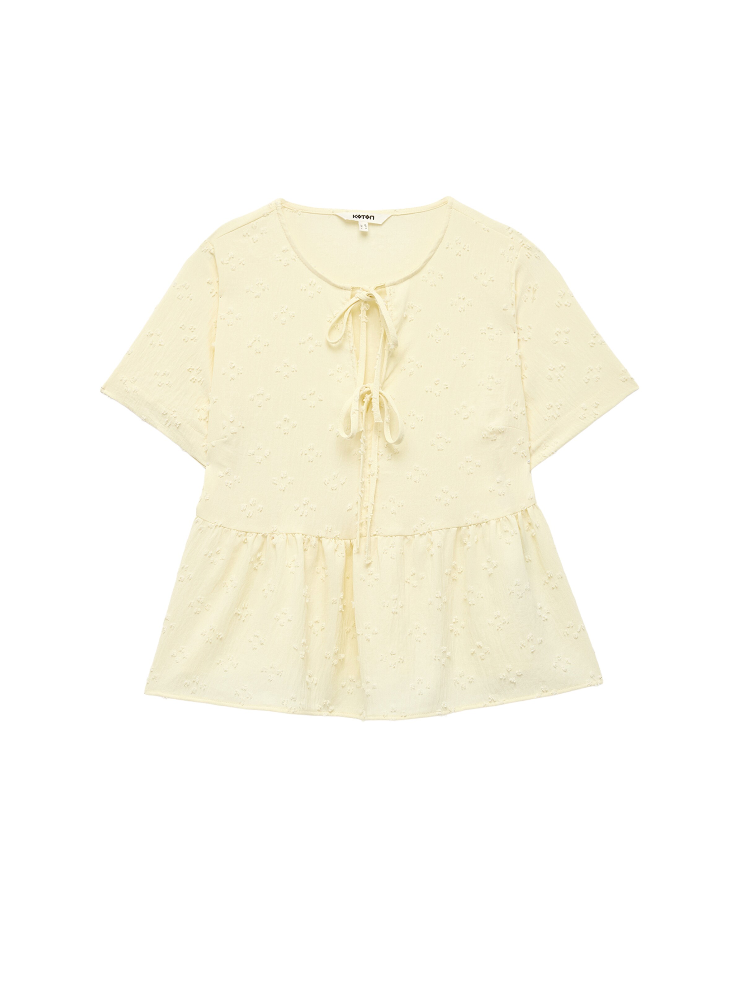 Koton Bluse in Gelb: Vorderseite