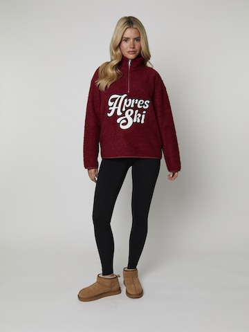 South Beach Sweatvest in Rood