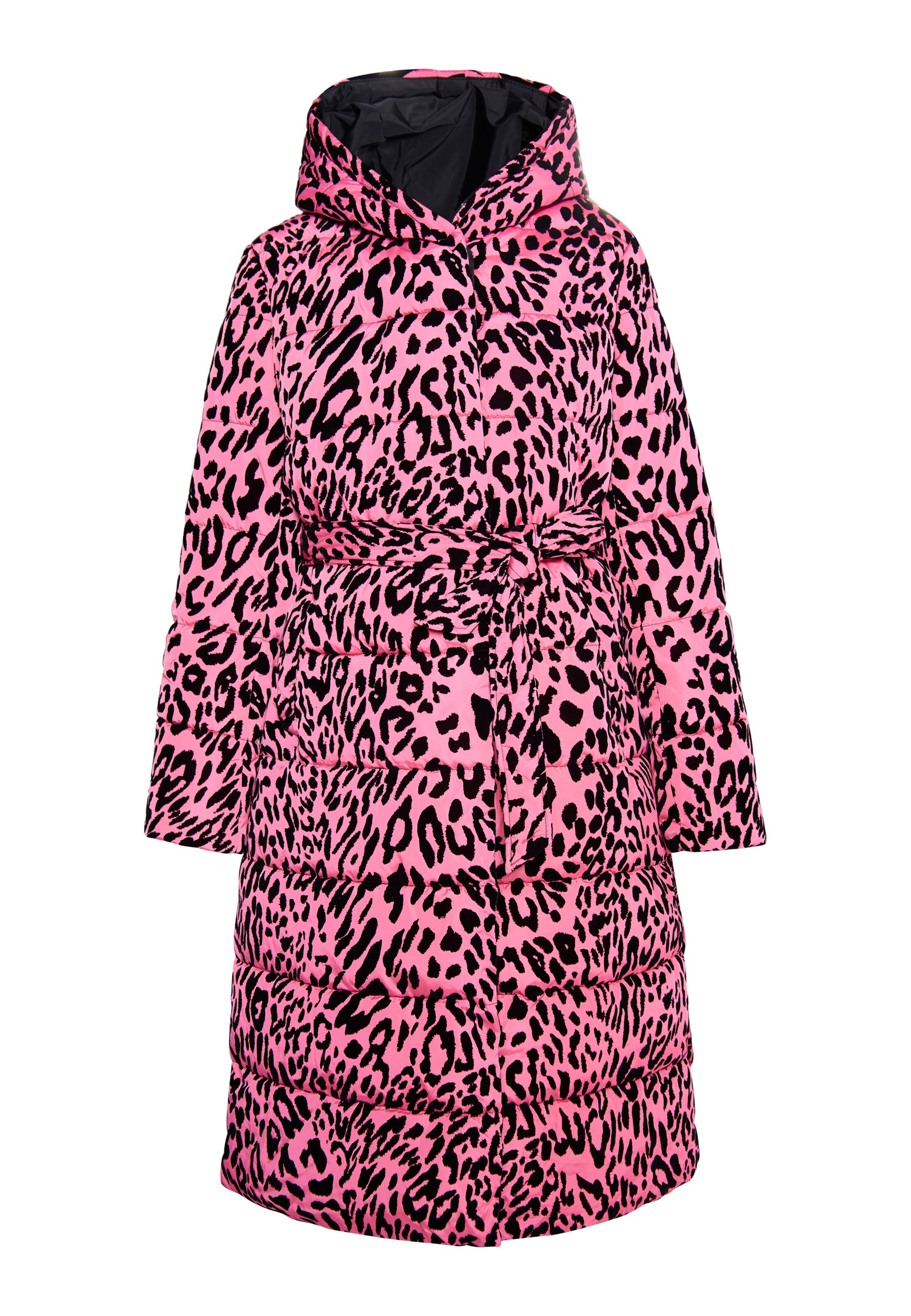 faina - Sobretudo de inverno em rosa: frente