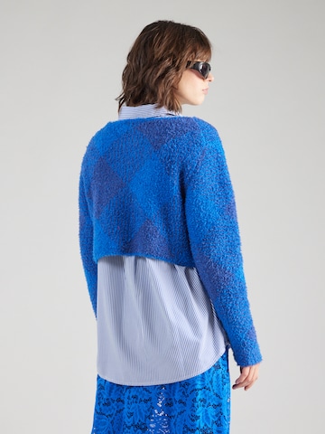 WEEKDAY Пуловер 'Hera' в синьо