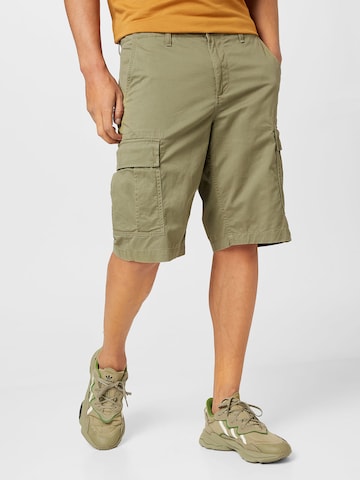 TIMBERLAND - regular Pantalón cargo en verde: frente