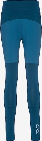 OCK Skinny Workout Pants in Blue