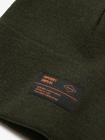 Superdry Beanie 'Surplus' in Green