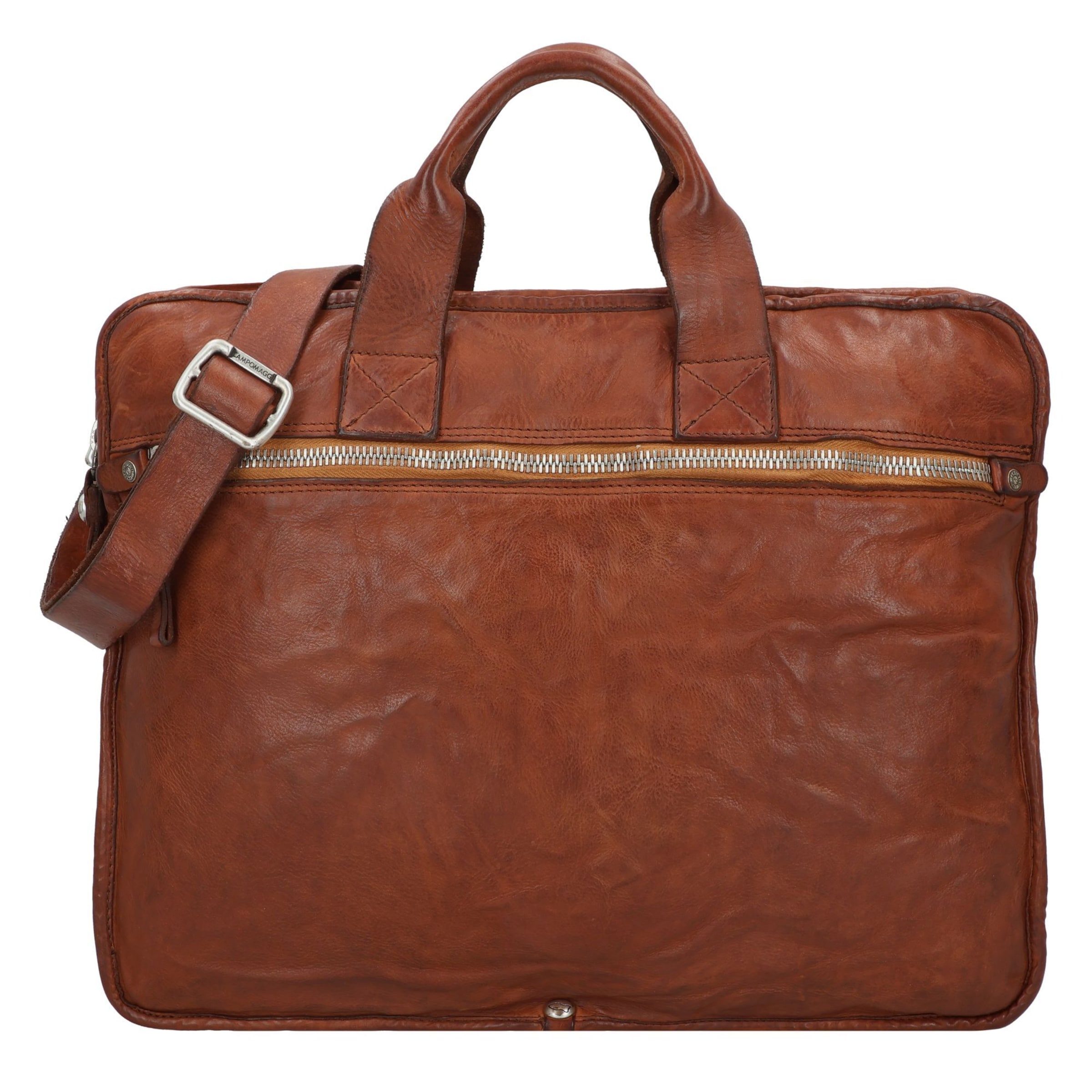 Campomaggi Document bag 'Noce' in Brown: front