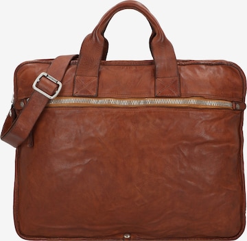 Campomaggi Document Bag 'Noce' in Brown: front