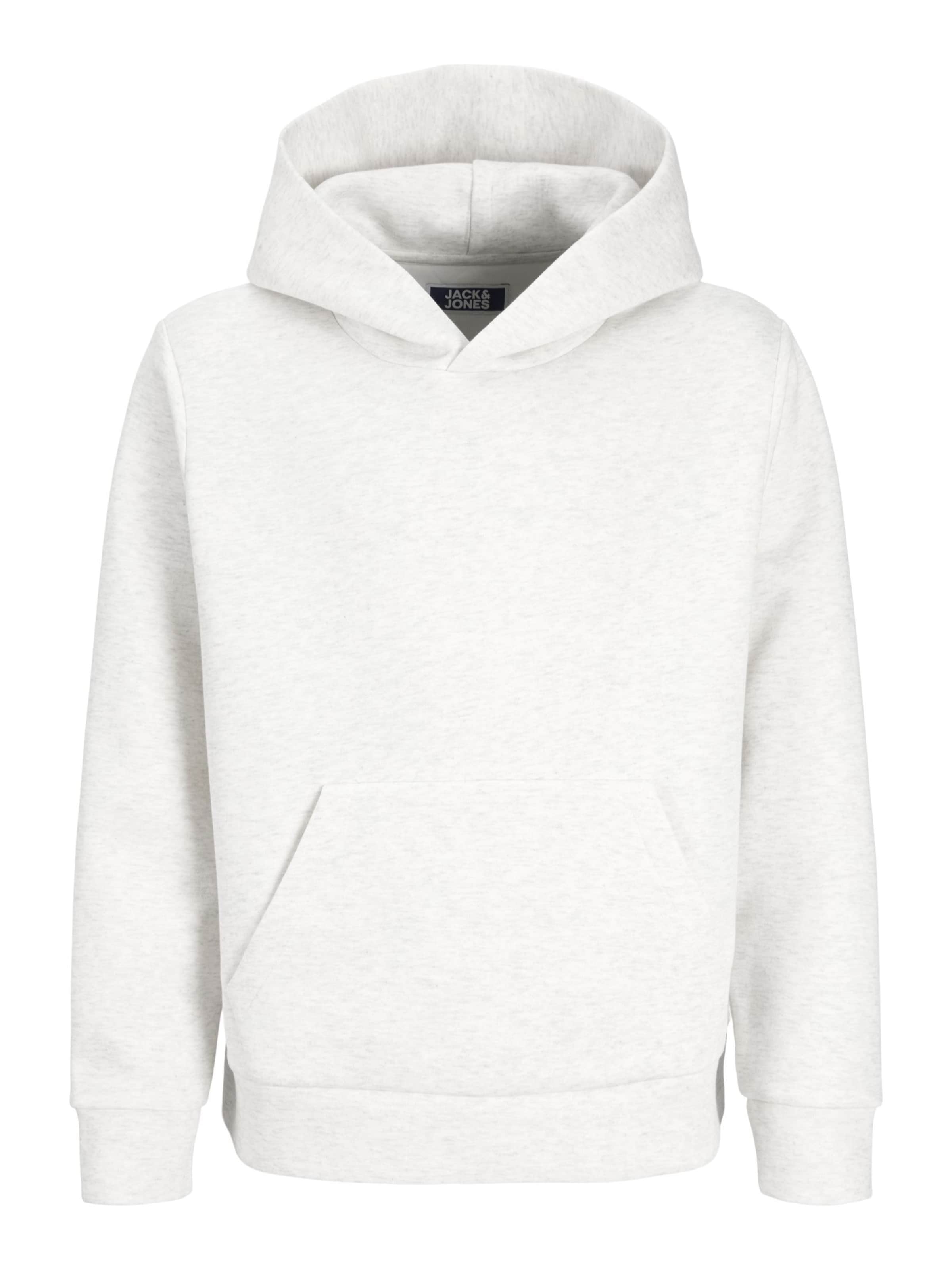 Jack & Jones Junior Sweater 'JJEBarron' in 128 in Mottled white, Item view