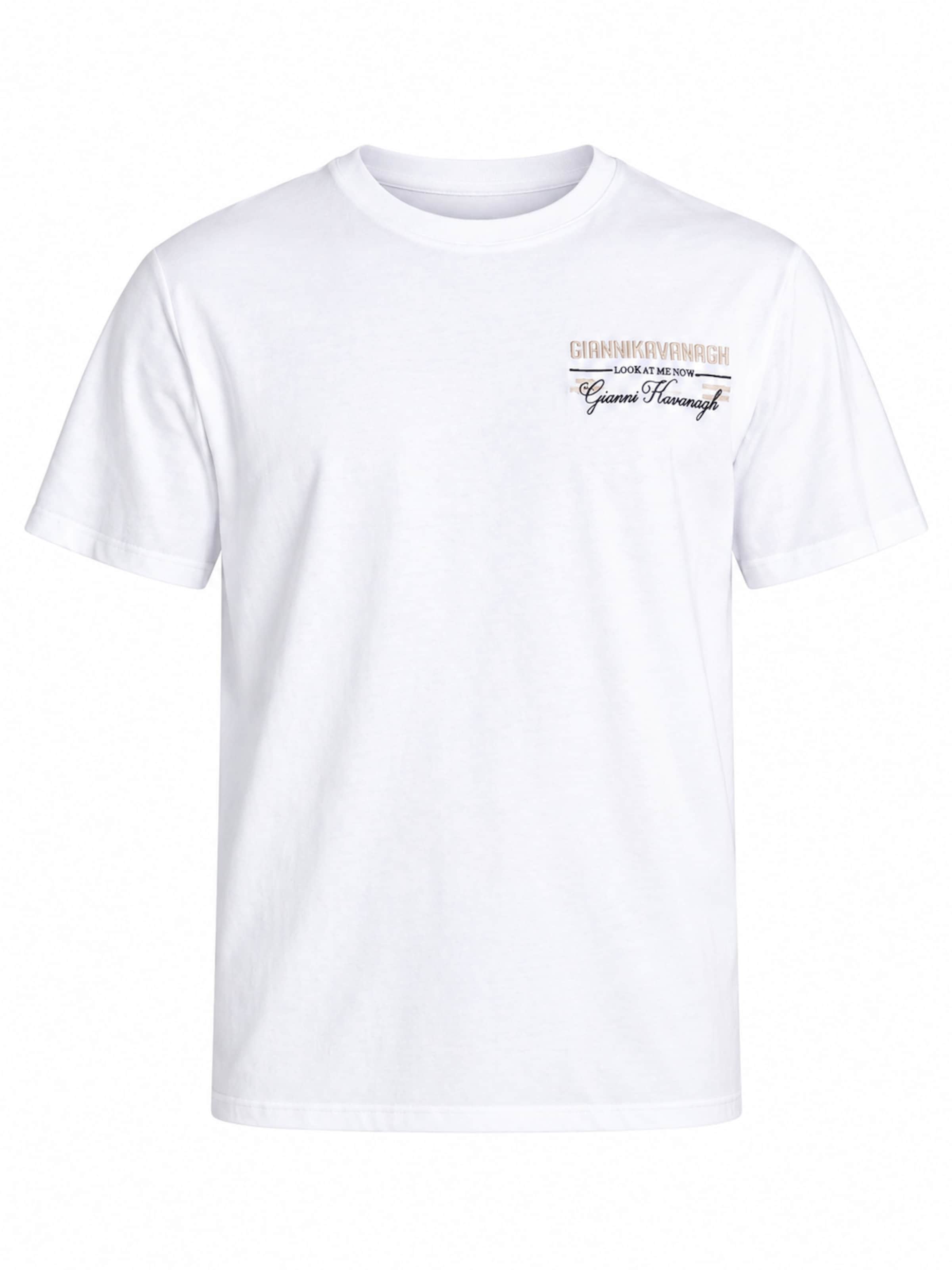 Gianni Kavanagh Shirt in Weiß: Vorderseite