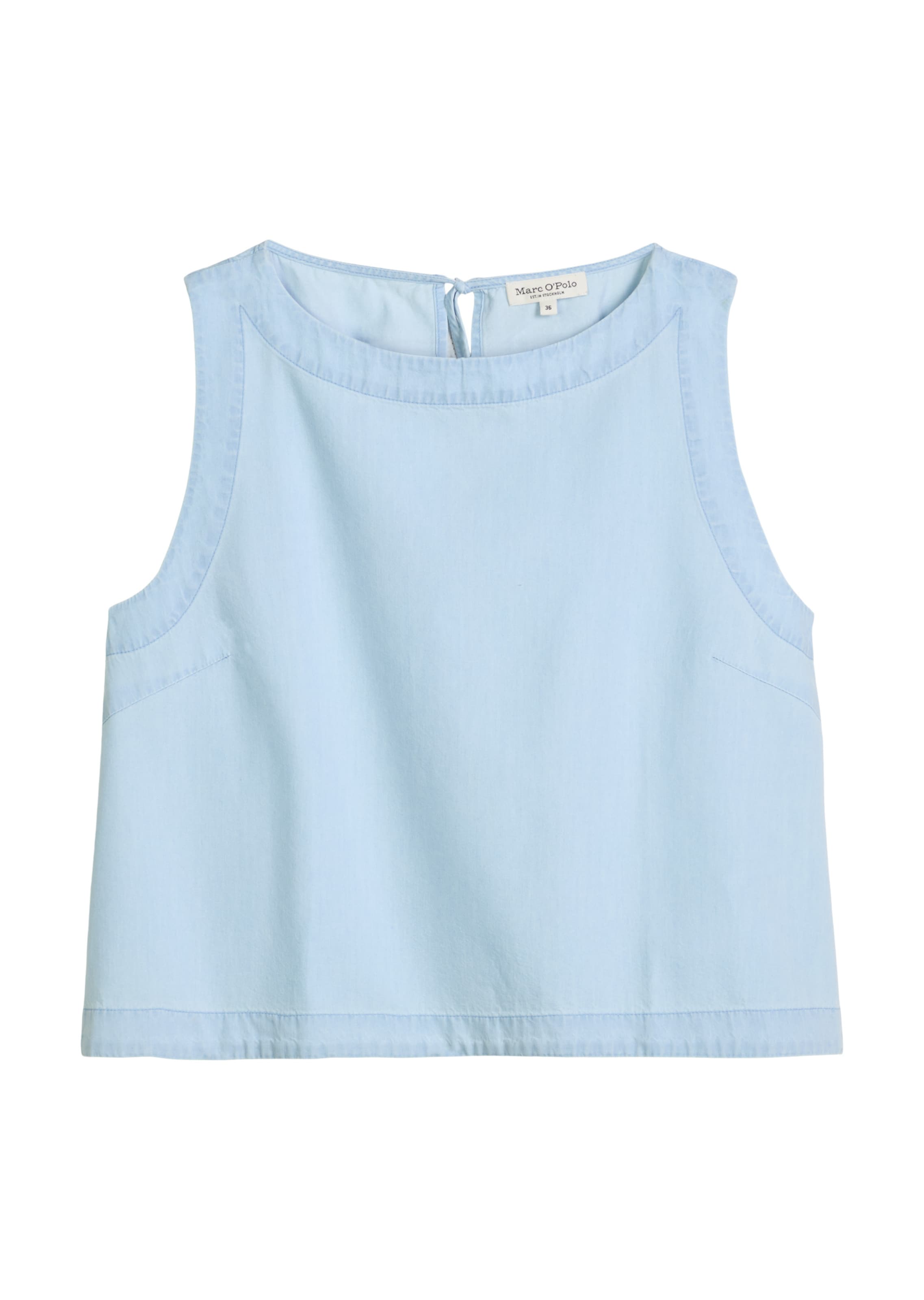 Marc O'Polo Bluse in Blau: Vorderseite