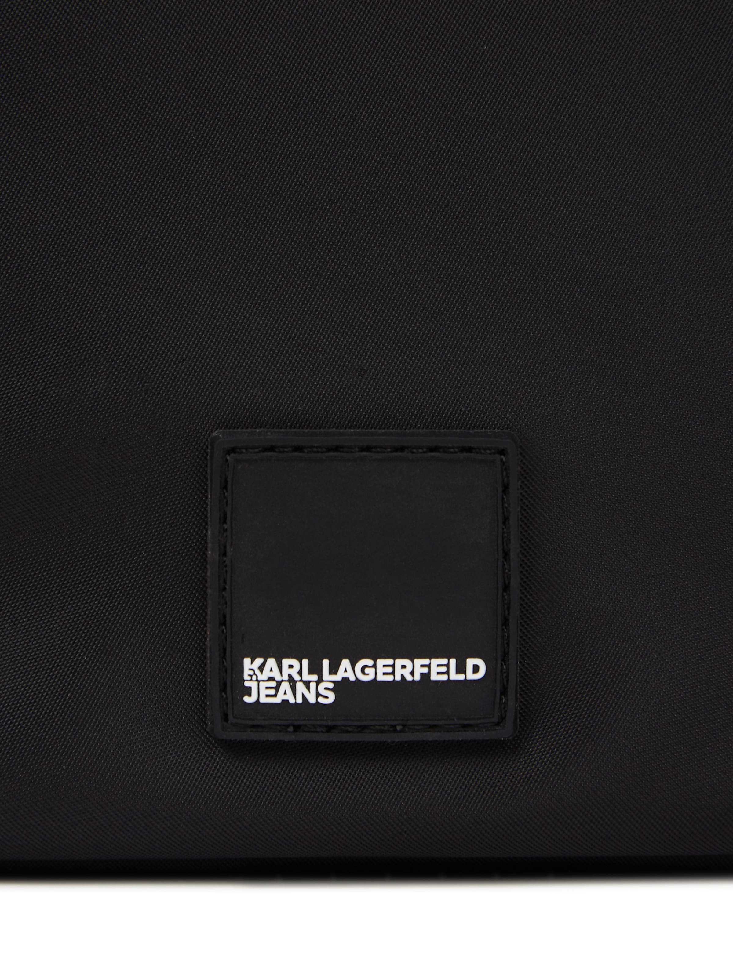 Borsa a tracolla di KARL LAGERFELD JEANS in nero