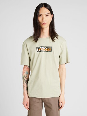JACK & JONES T-shirt 'Summer' i grön: framsida