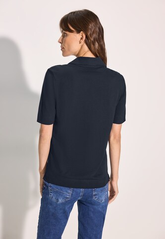 CECIL Poloshirt in Blau