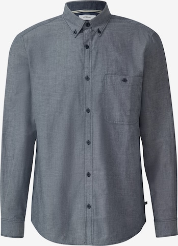 Chemise s.Oliver en gris : devant