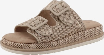 TOM TAILORNatikače s potpeticom - bež boja: prednji dio