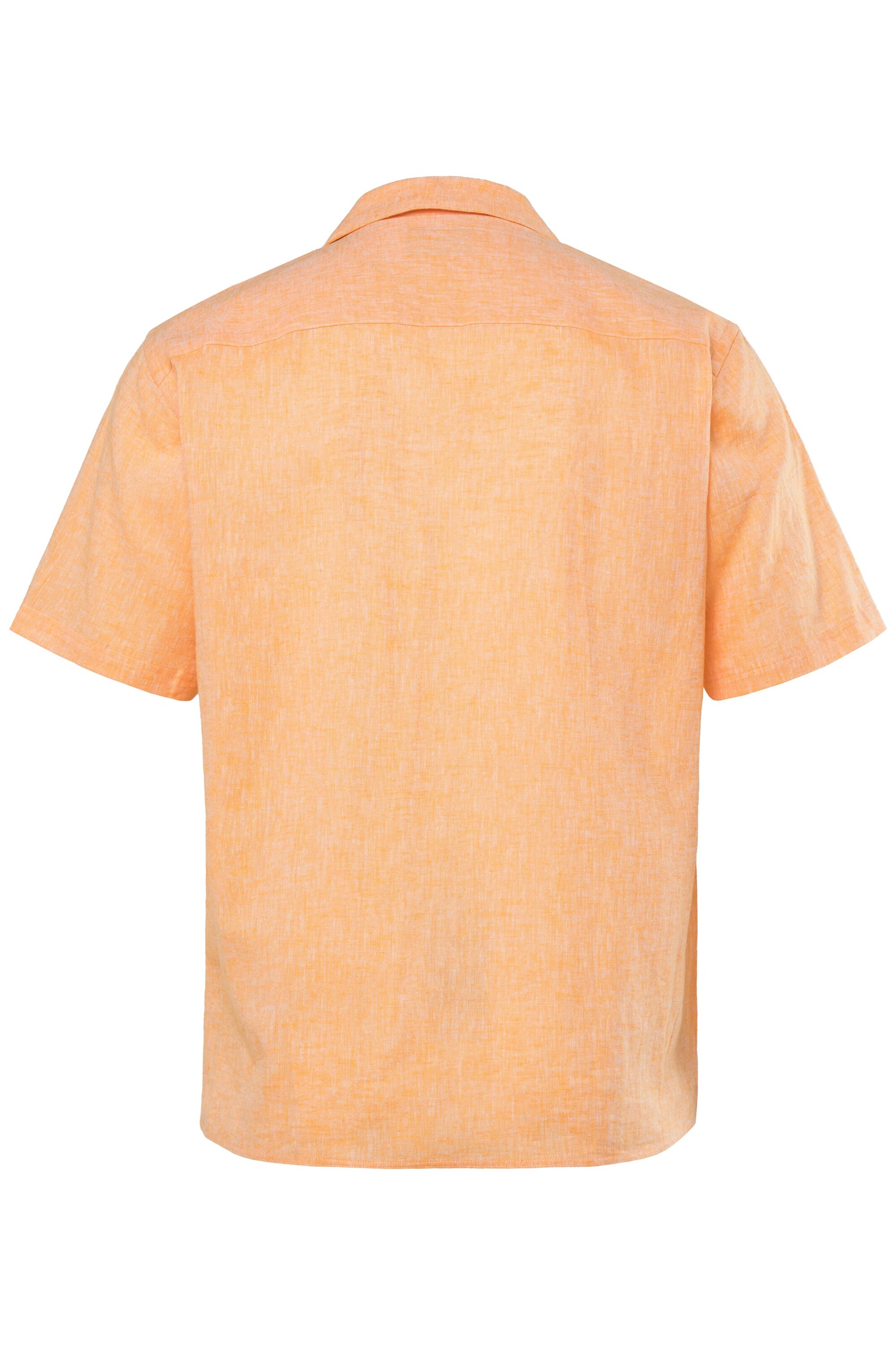Men Plus Regular Fit Hemd in Orange