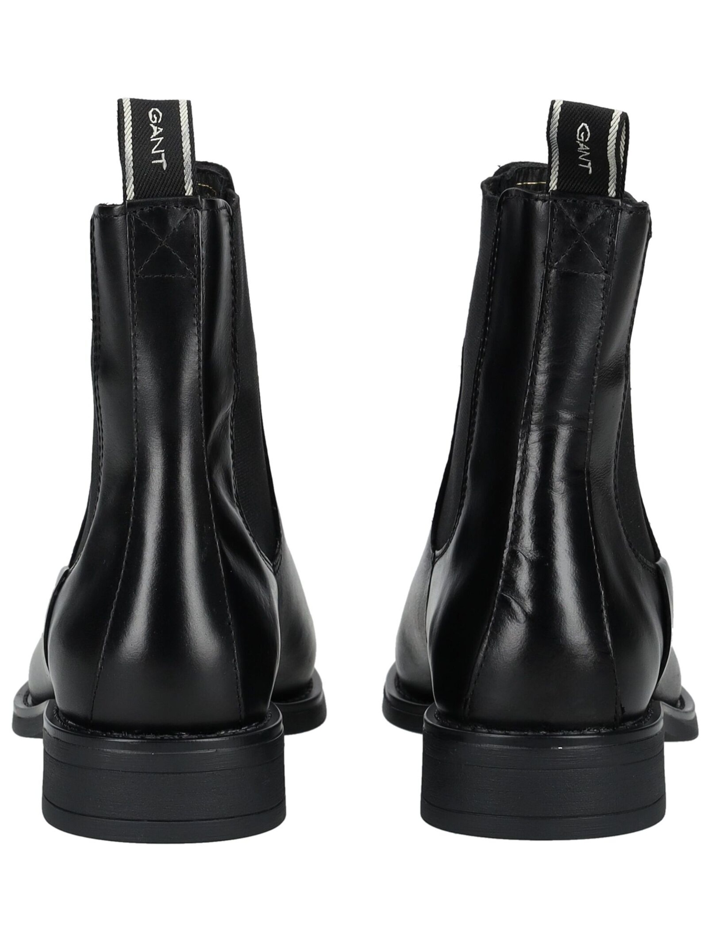 GANT Enkellaarsjes in Zwart