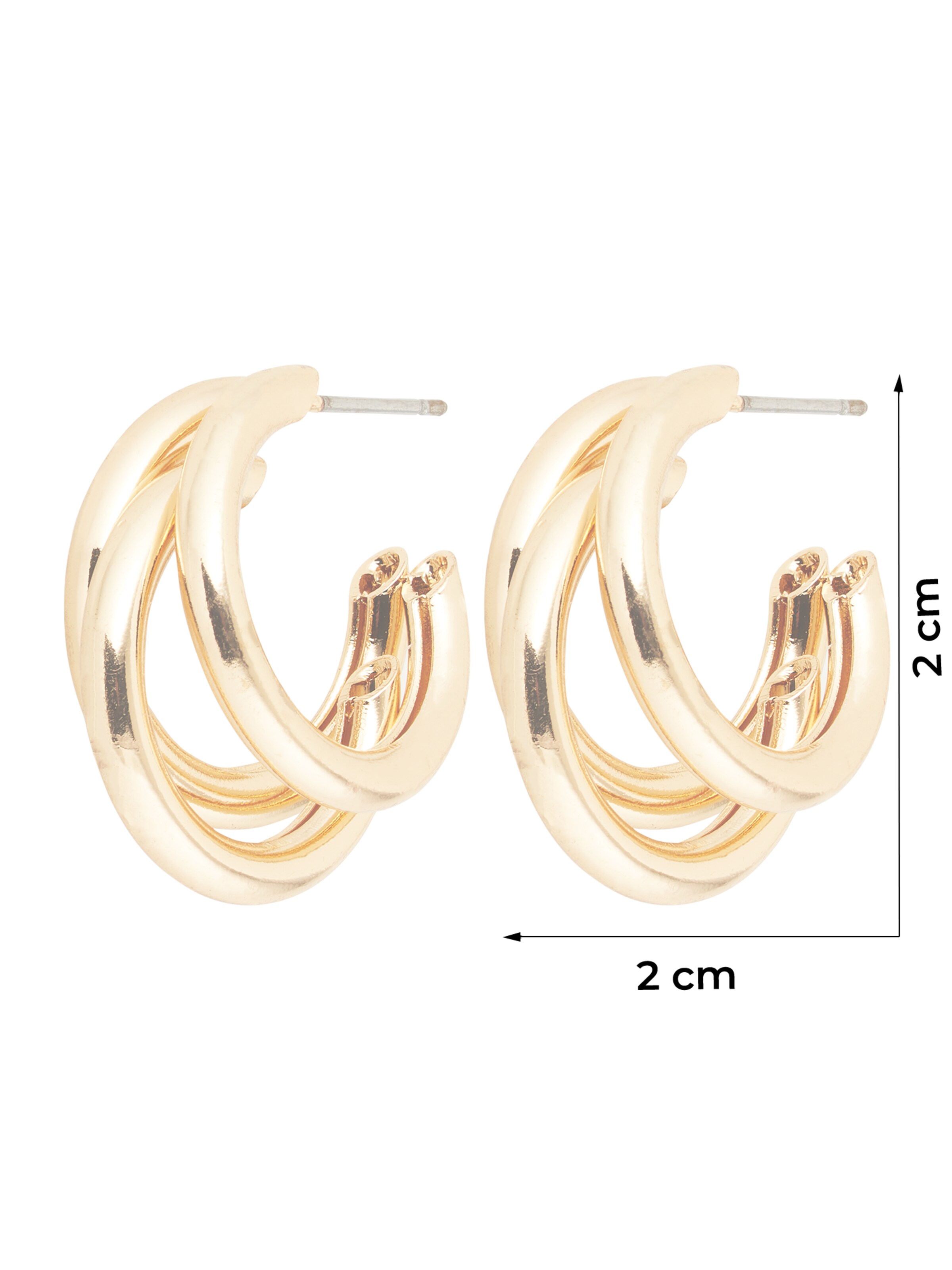 Boucles d'oreilles 'JELLA' PIECES en or