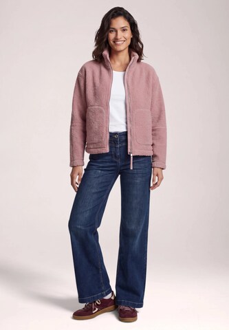 CECIL Zip-Up Hoodie in Pink