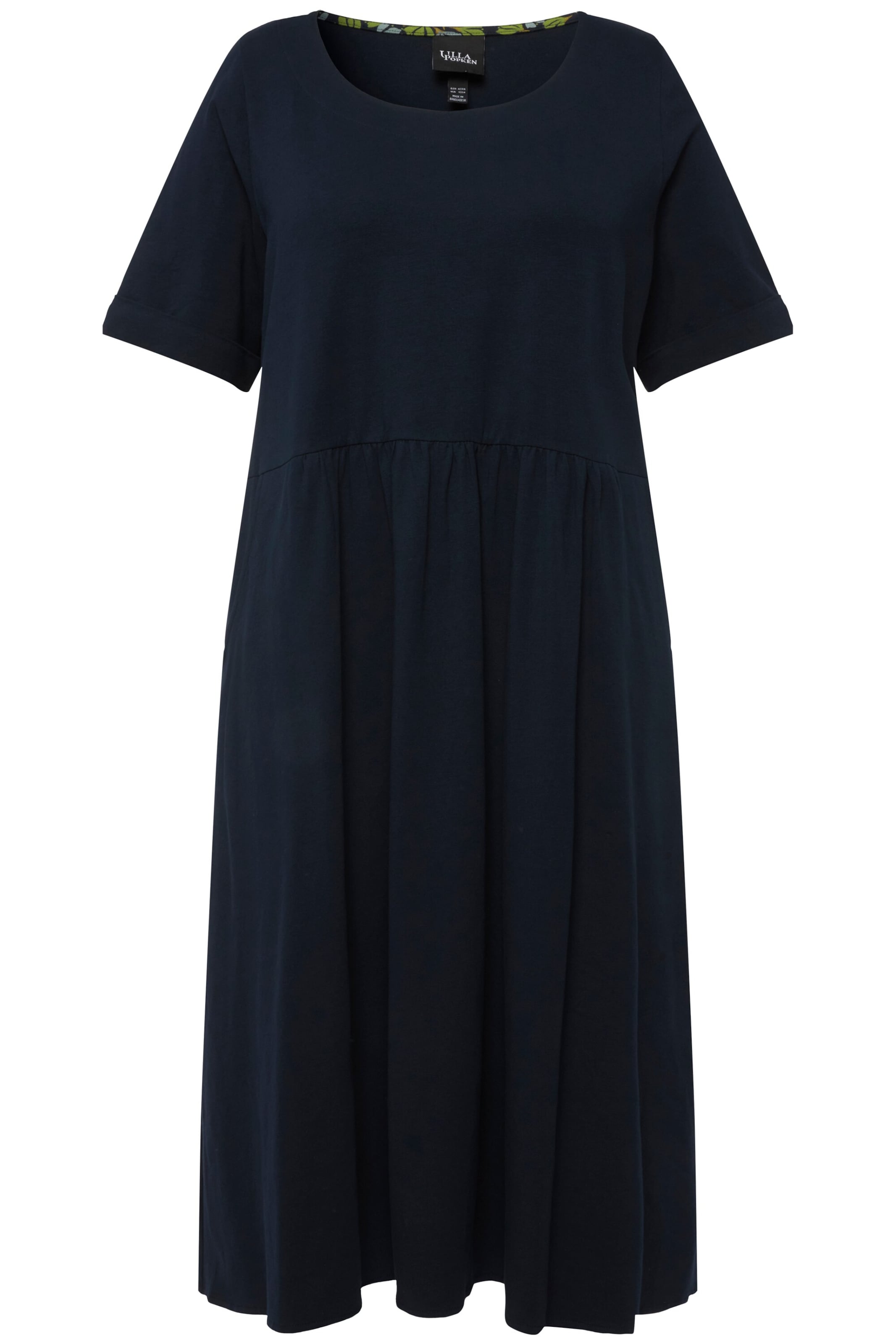 Robe Ulla Popken en bleu : devant