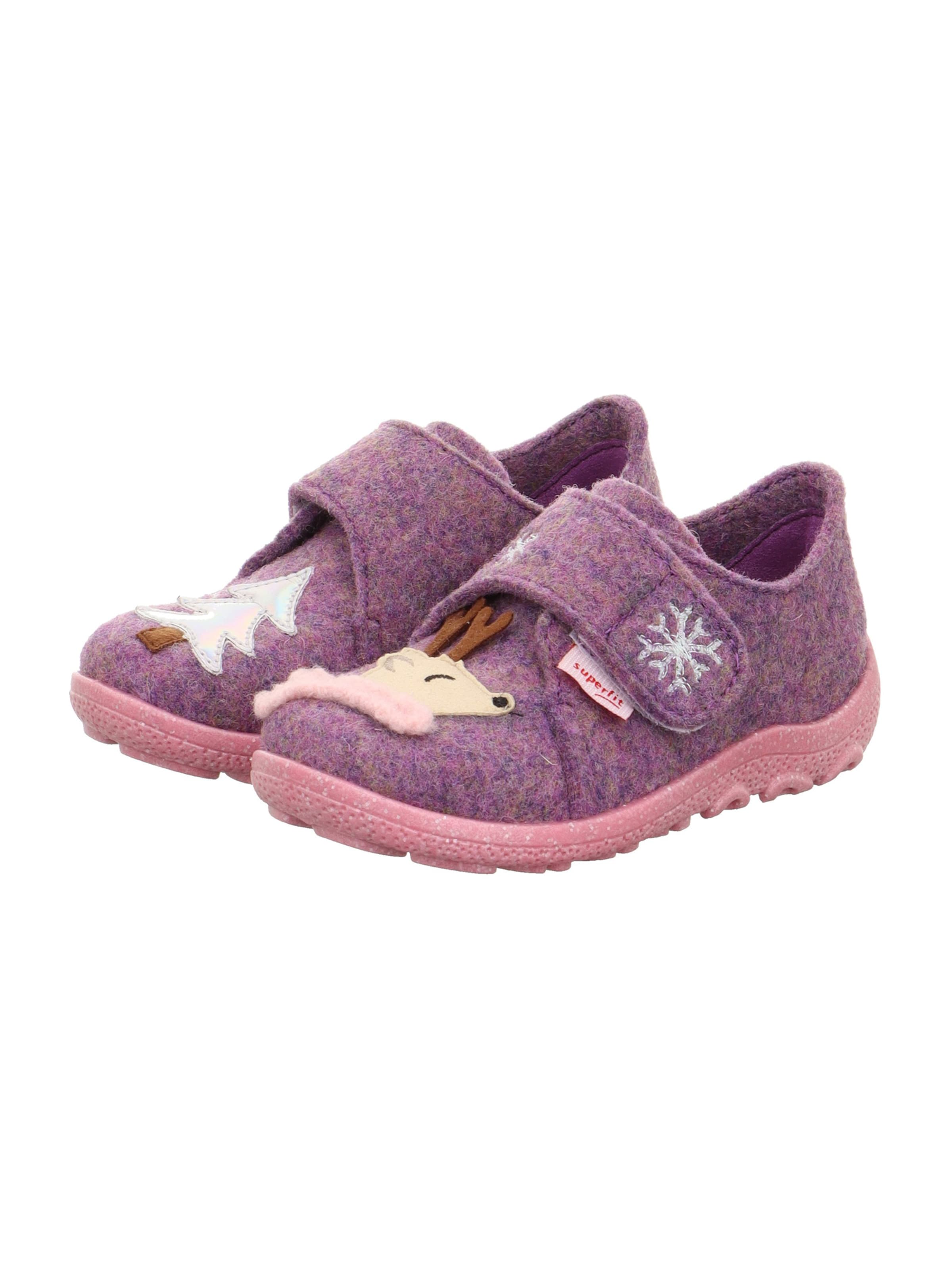 SUPERFIT Slippers 'HAPPY OCTI' in Purple: front