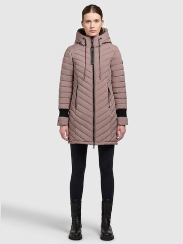 Cappotto invernale ' NITA3 ' di khujo in marrone