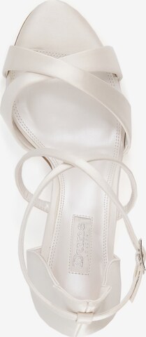 Dune LONDON Strap sandal 'MARIBEL' in Beige