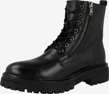 Bottines à lacets 'Iridea' GEOX en noir : devant