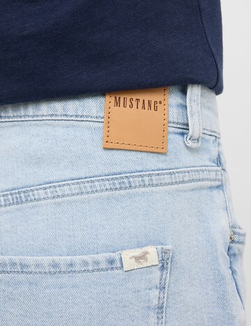 MUSTANG Wide Leg Shorts in Blau