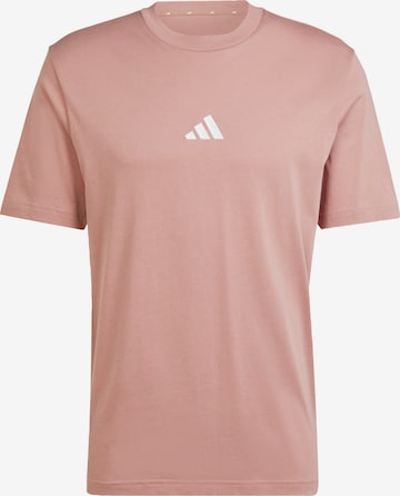 ADIDAS SPORTSWEAR - Camiseta funcional 'Essentials' en rosa: frente