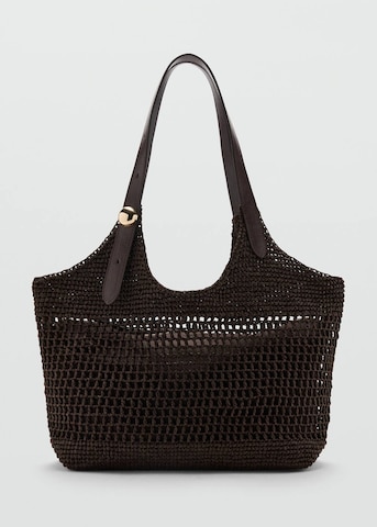 MANGO Shopper 'Croacia' in Brown