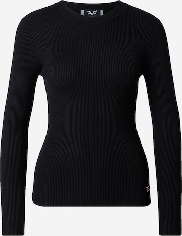 Pull-over 'Antonia' 19V69 ITALIA en noir : devant