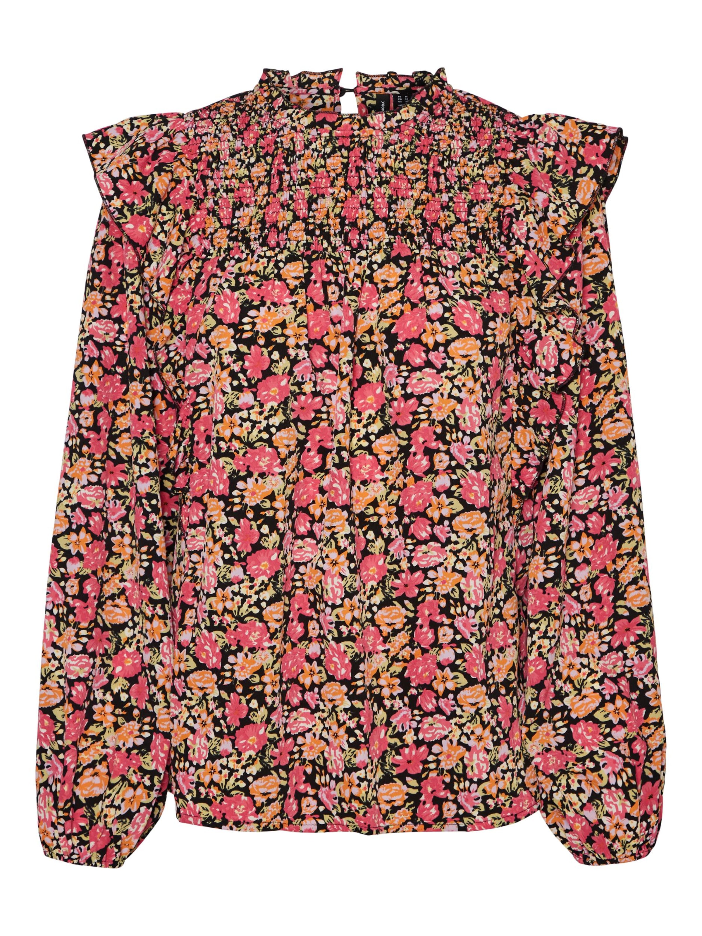 VERO MODA Μπλούζα 'Mia' σε μαύρο: μπροστά