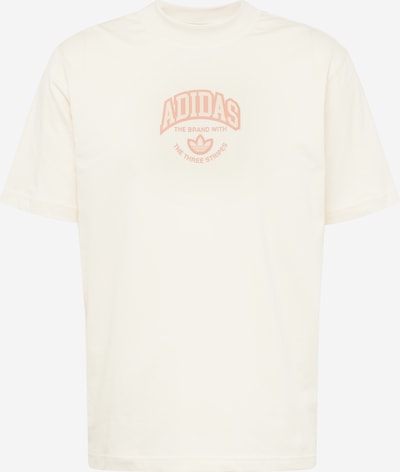 ADIDAS ORIGINALS T-Shirt 'VRCT' in apricot / weiß, Produktansicht