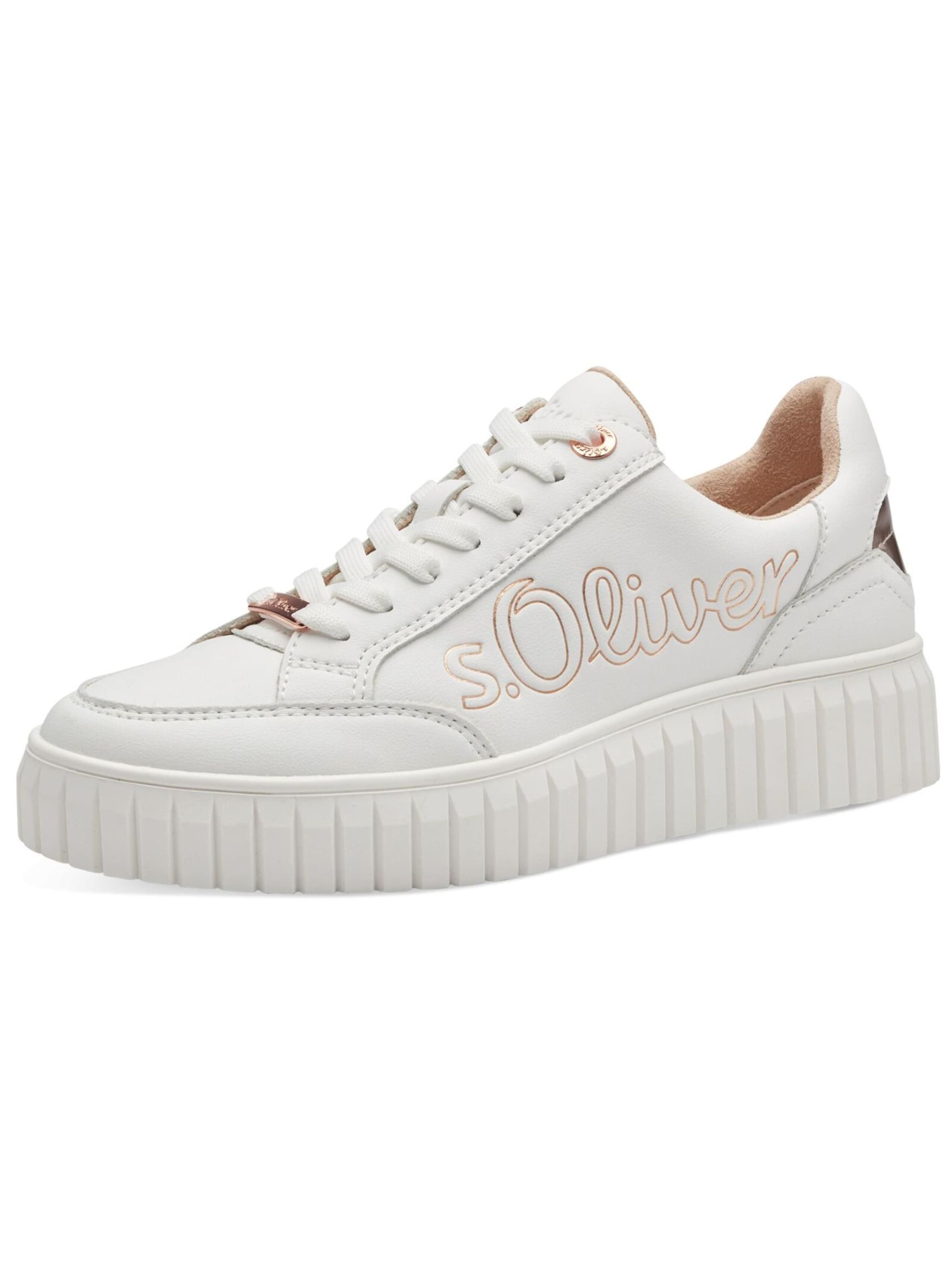 S oliver sneakers wit sale