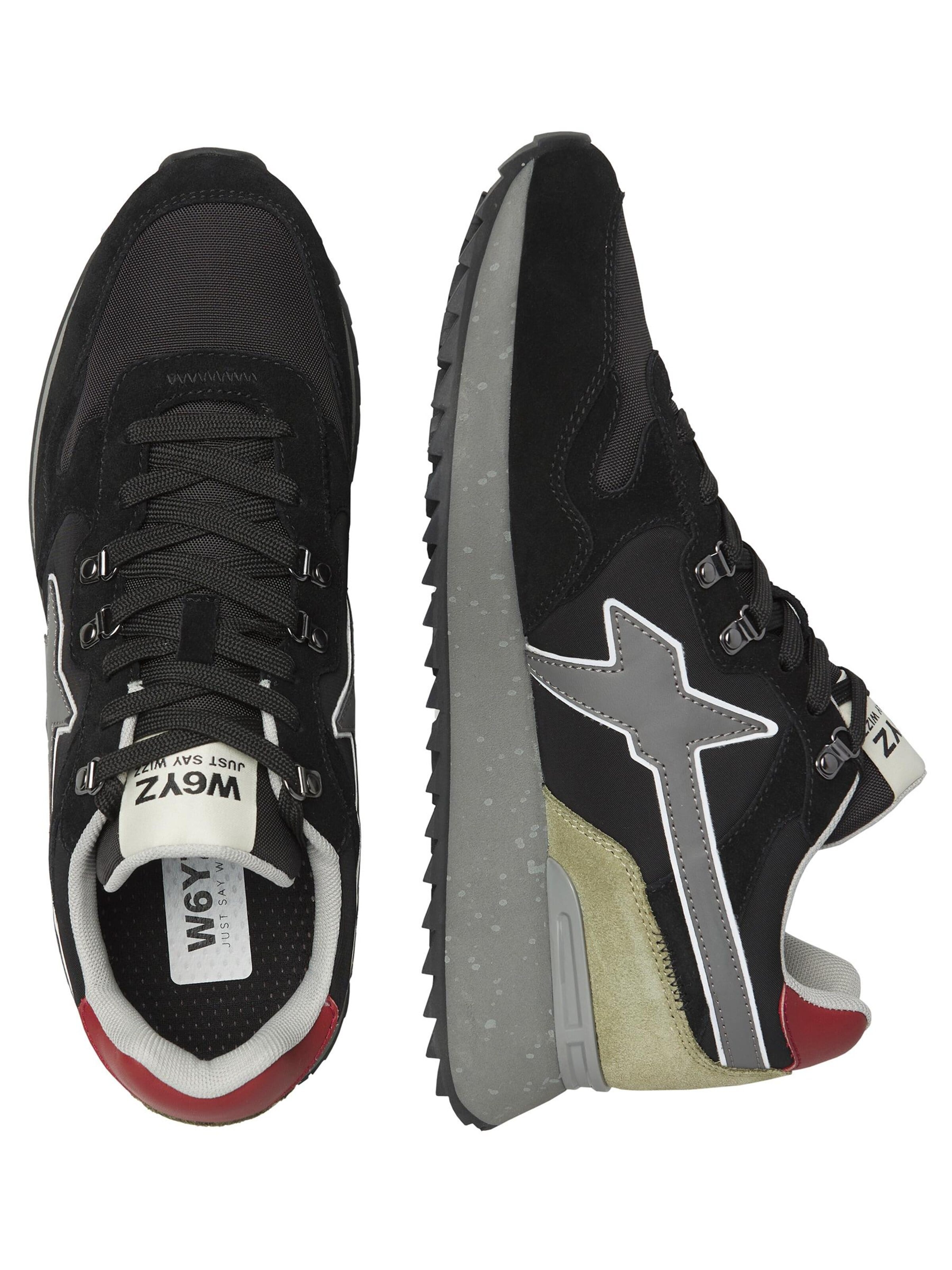 W6YZ Sneakers laag 'YAK-M.' in Groen: voorkant