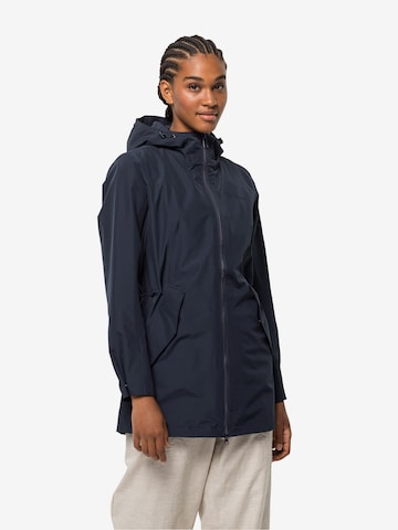 JACK WOLFSKIN Outdoor Jacket 'Dakar' in Blue: front